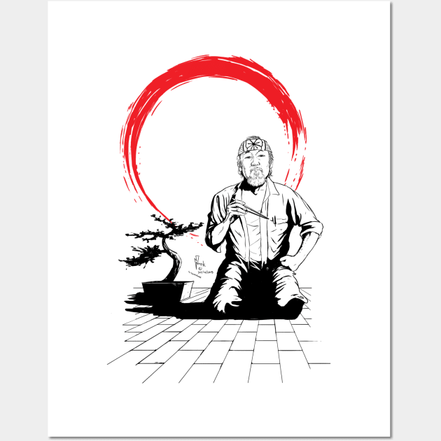 Karate Master Wall Art by Hellustrations